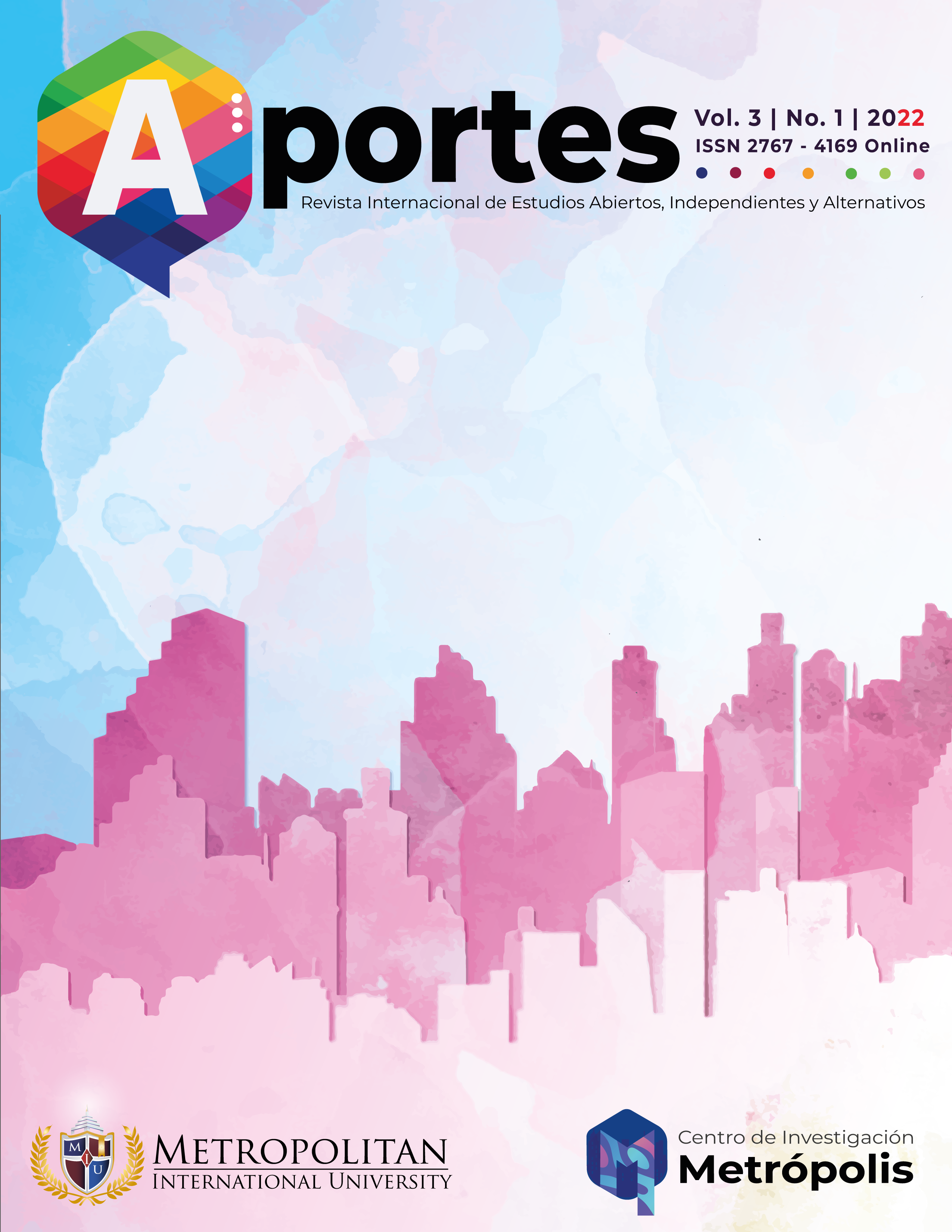 Ver Vol. 3 Núm. 1 (2023): Aportes| Revista Internacional de Estudios Abiertos, Independientes y Alternativos